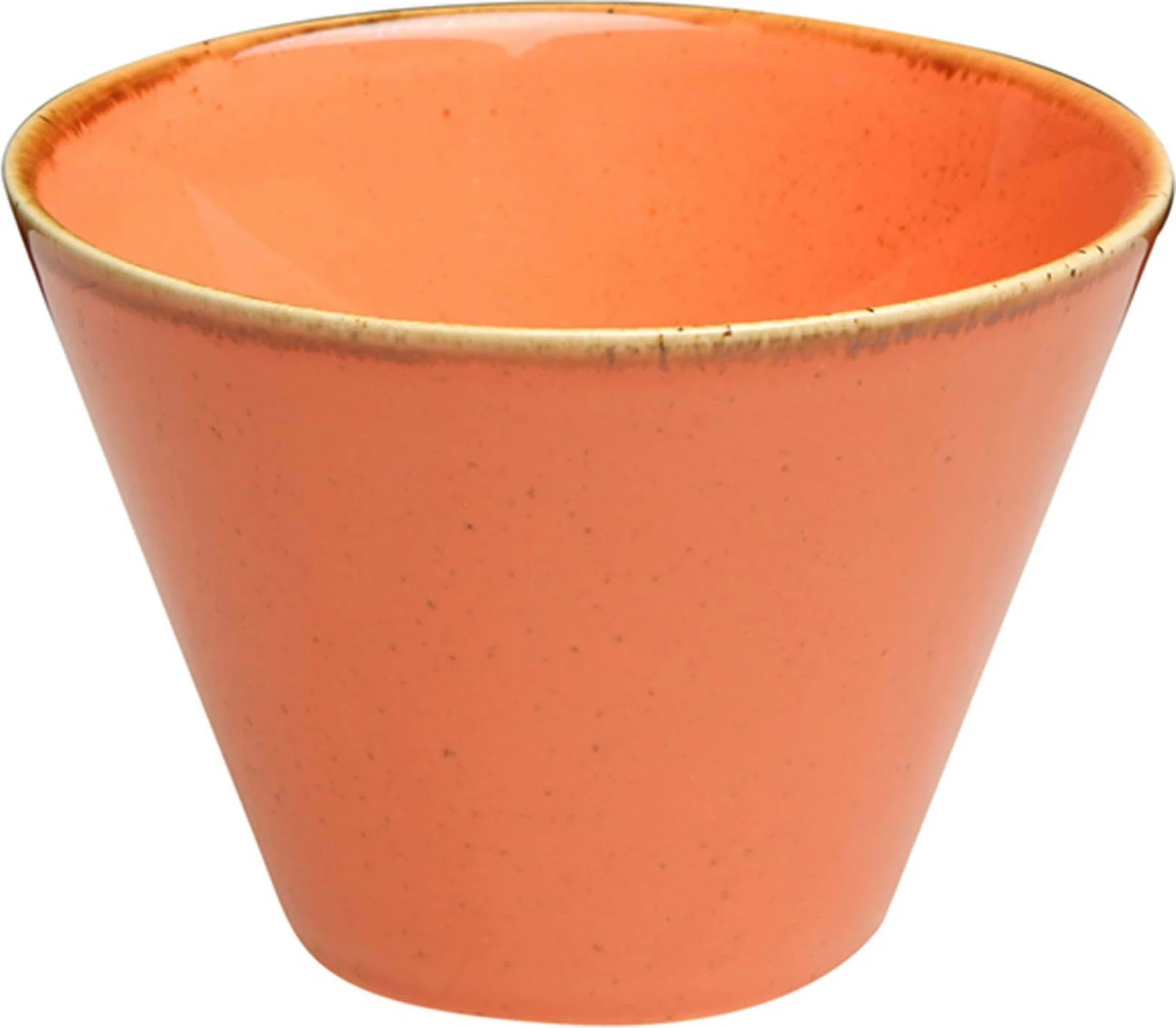 Tas konik Porland Seasons Amber 200 ml, Ø95 mm, portokalli, set 6 copë