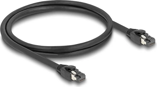 Kabllo rrjeti DeLOCK Cat8.1 RJ45 S/FTP 1 m, 40 Gbps, e zezë