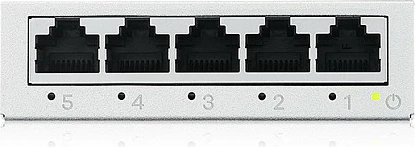 Switch Zyxel GS-105BV5-EU0101F, 5-Port Gigabit Ethernet, unmanaged, argjendtë