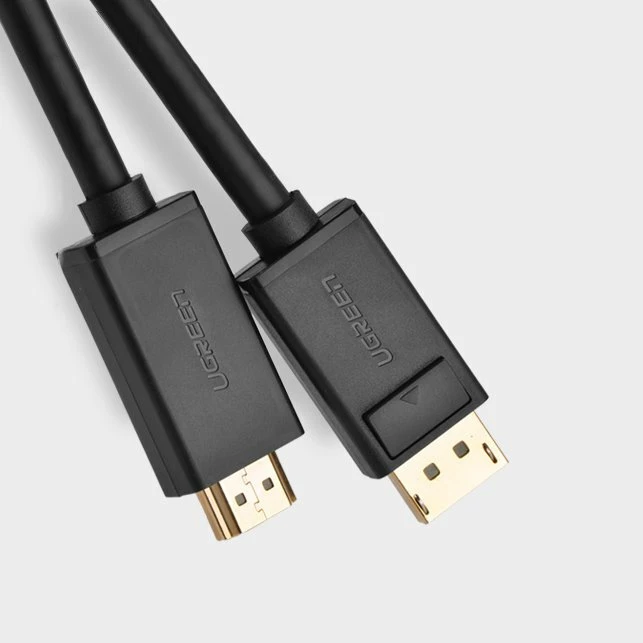 Kabllo Ugreen DisplayPort në HDMI, 2m, 4K, e zezë (DP101 10202)