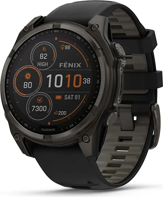 Smartwatch Garmin fenix 8, 51 mm, 32 GB, Titanium, i zi