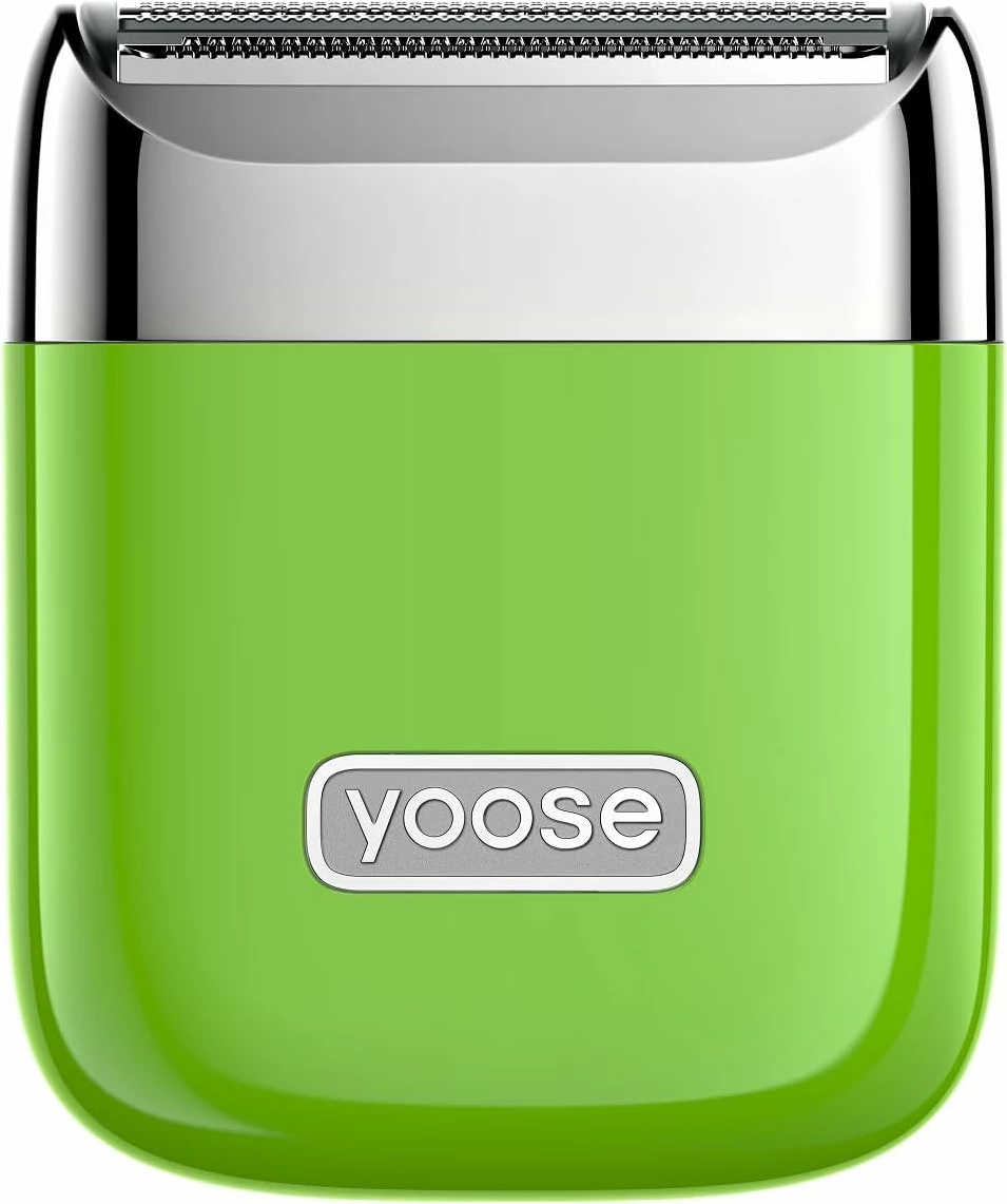 Makinë rroje elektrike për femra Yoose NANO, IPX7, USB-C, gjelbër, set 5 copë