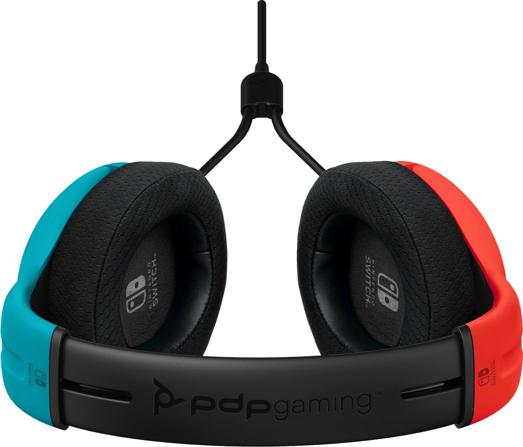 Kufje gaming PDP LVL40 Stereo, Nintendo Switch, blu/kuqe