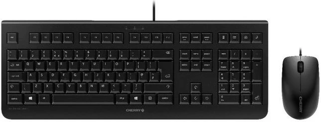 Tastierë me maus Cherry DC 2000, USB, QWERTY, Membranë, e zezë