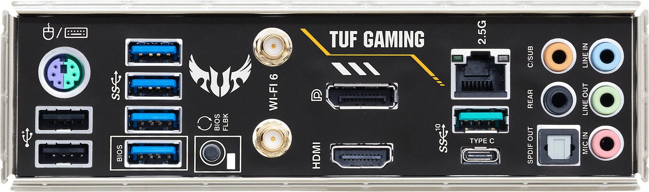 Pllakë amë ASUS TUF GAMING B550M-PLUS WIFI II, Socket AM4, 128 GB, e zezë