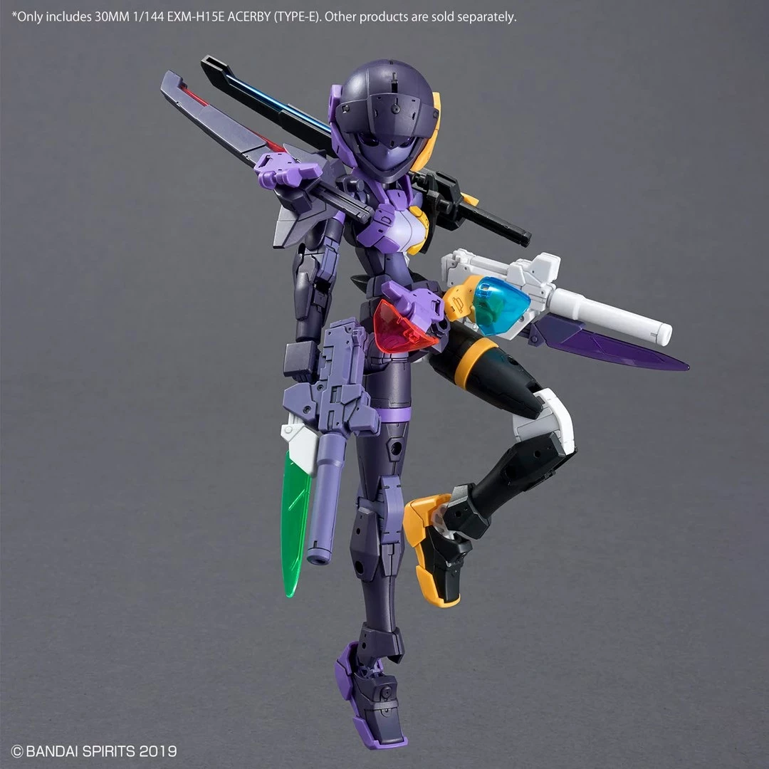 Model plastik Bandai 30MM EXM-H15E Acerby Type-E, 1/144