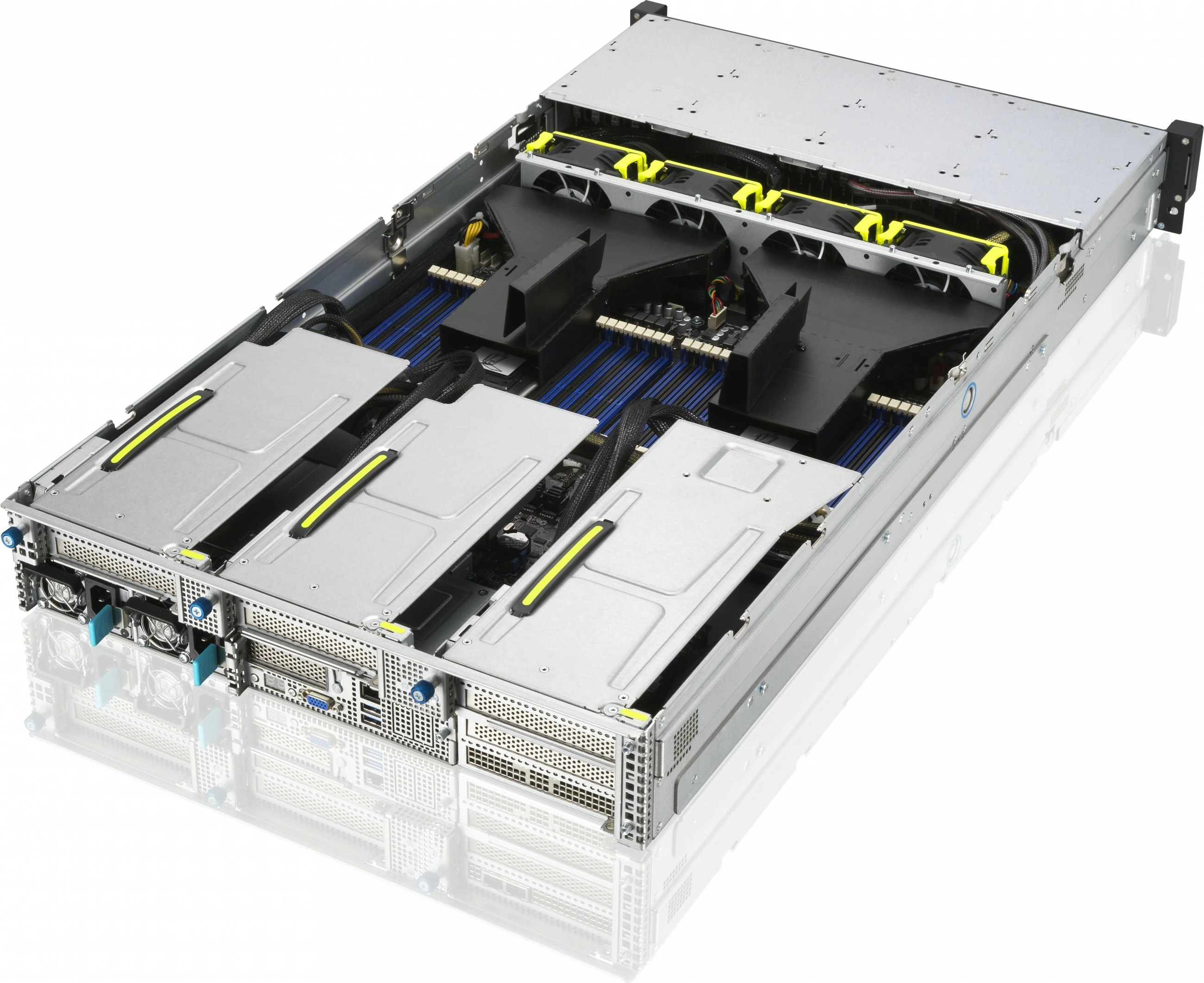Server ASUS RS720A-E11-RS24U, Socket SP3, DDR4-SDRAM, Silver