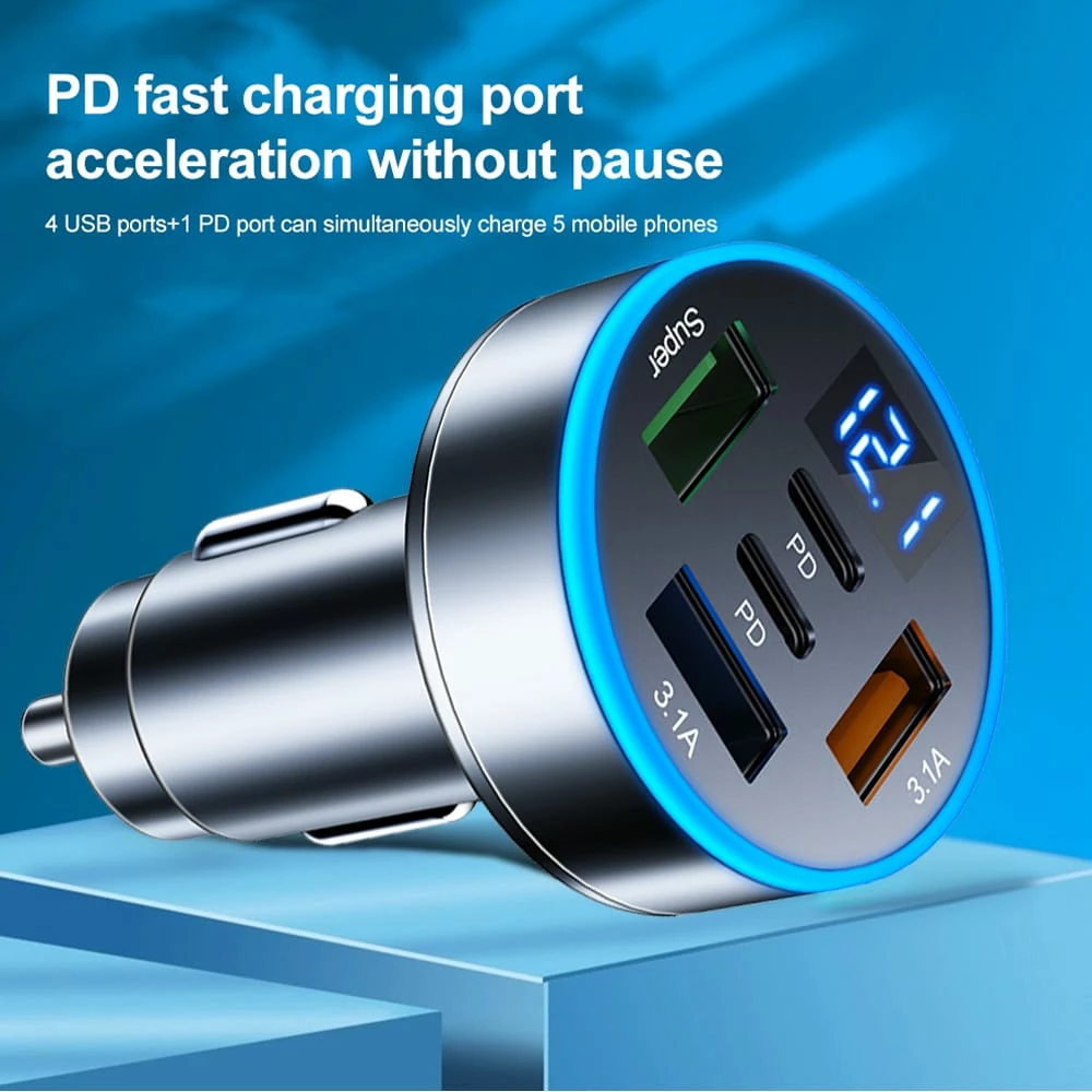 Karikues Multi-Port 66W Super Fast me 5 Dalje (USB-C & USB-A)