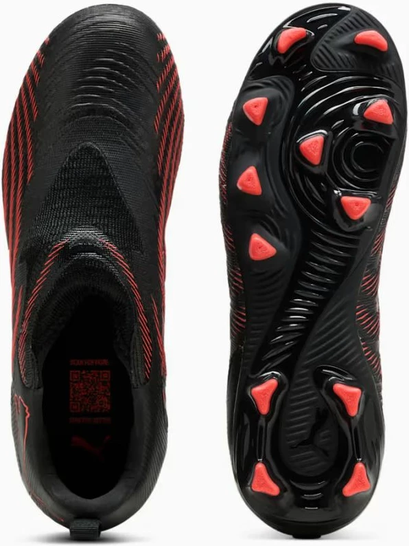 Atlete futbolli për fëmijë Puma Future 9 MATCH LL Jr FG/AG, të zeza