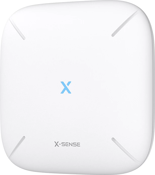 Stacion bazë për sensorë, X-Sense, SBS50, Wi‑Fi 2.4 GHz, alarm 100 dB, deri 50 pajisje, i bardhë