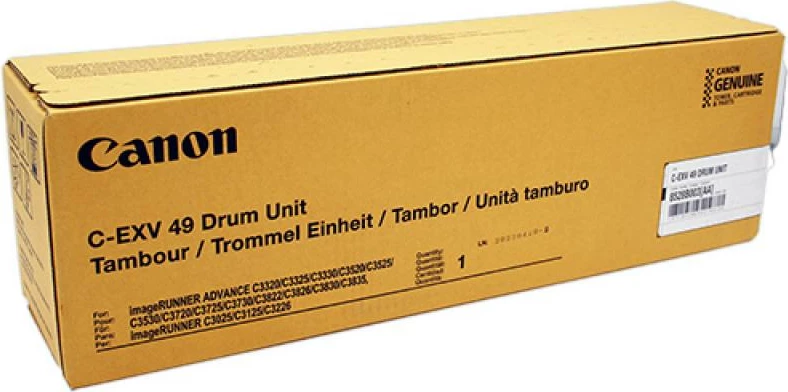 njësi drum Canon C-EXV 49 8528B003AA, origjinale, e zezë