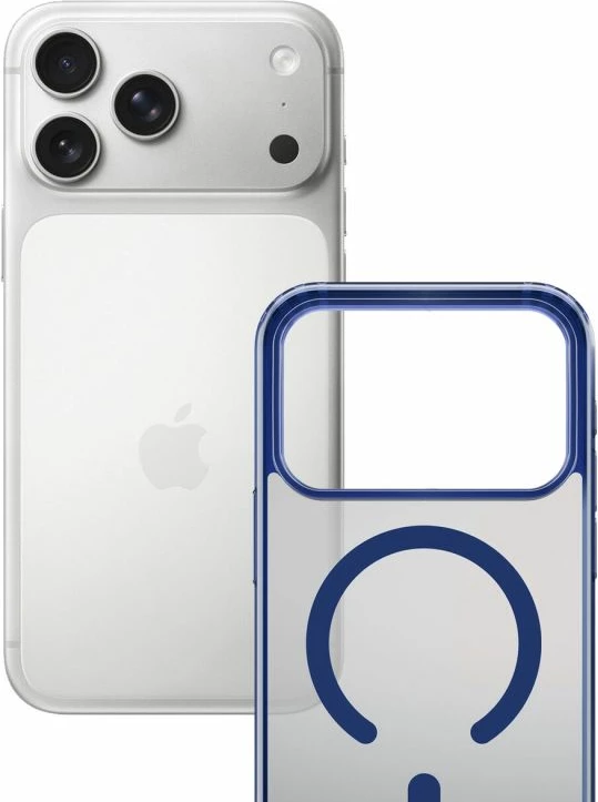 Kutí telefoni 3mk Frosty MagCase për iPhone 17 Pro Max, kaltër
