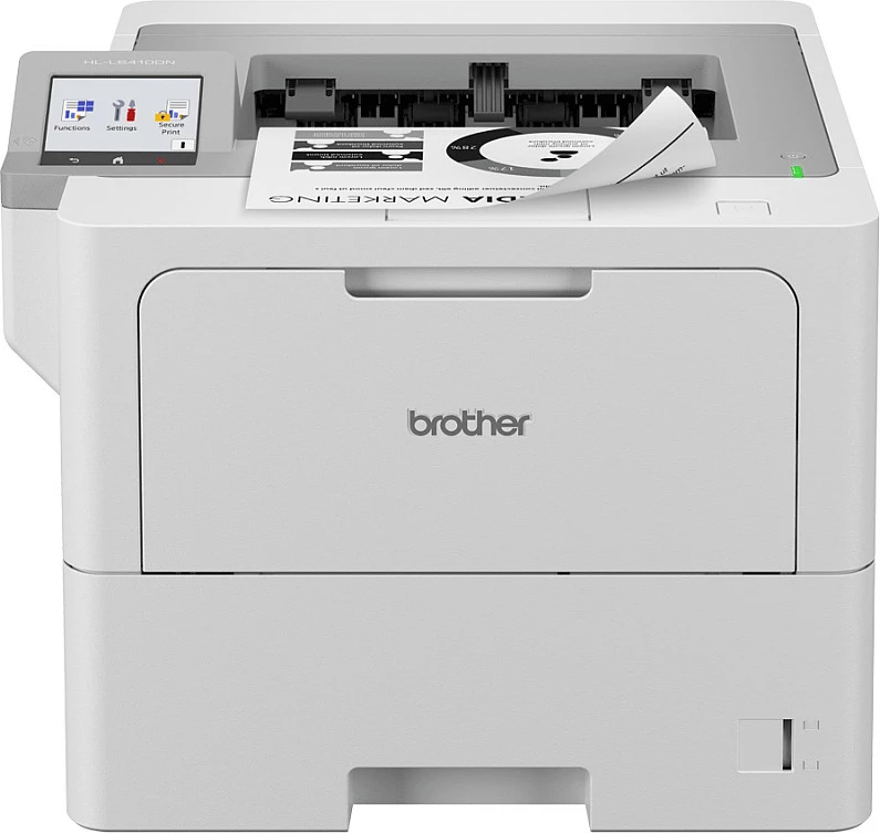 Printer Brother HL-L6410DN, Laser, 1200 x 1200 DPI, A4, 50 ppm, Duplex, Bardhë