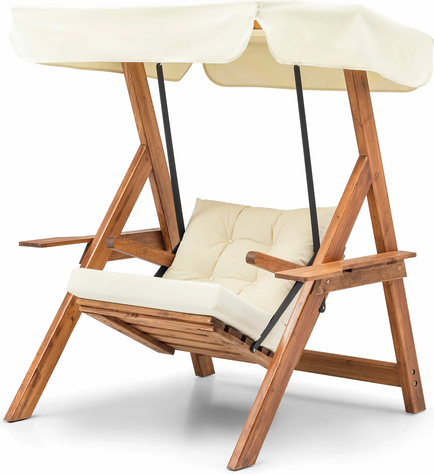 Karrige lëkundëse për kopsht, ngjyrë krem, Skye Decor Galata Swing S1