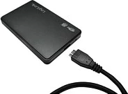 Kasë eksternale LogiLink për HDD/SSD 2.5", USB 3.0, screwless, e zezë