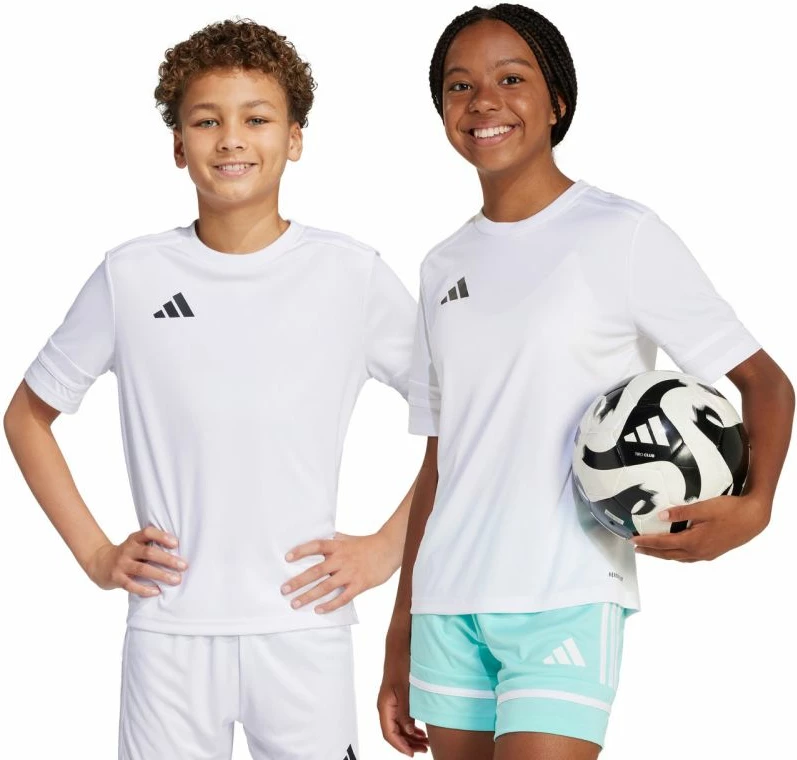 Maicë për fëmijë adidas, e bardhë