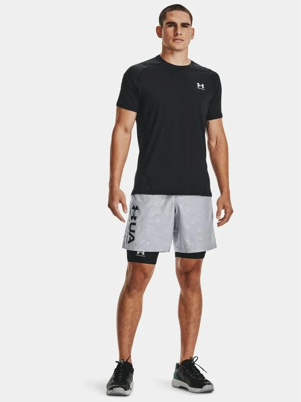 Shorce për stërvitje për meshkuj Under Armour, të zeza