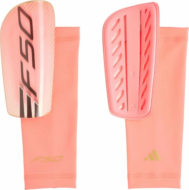 Mbrojtëse këmbësh futbolli adidas F50 League KE5213, rozë