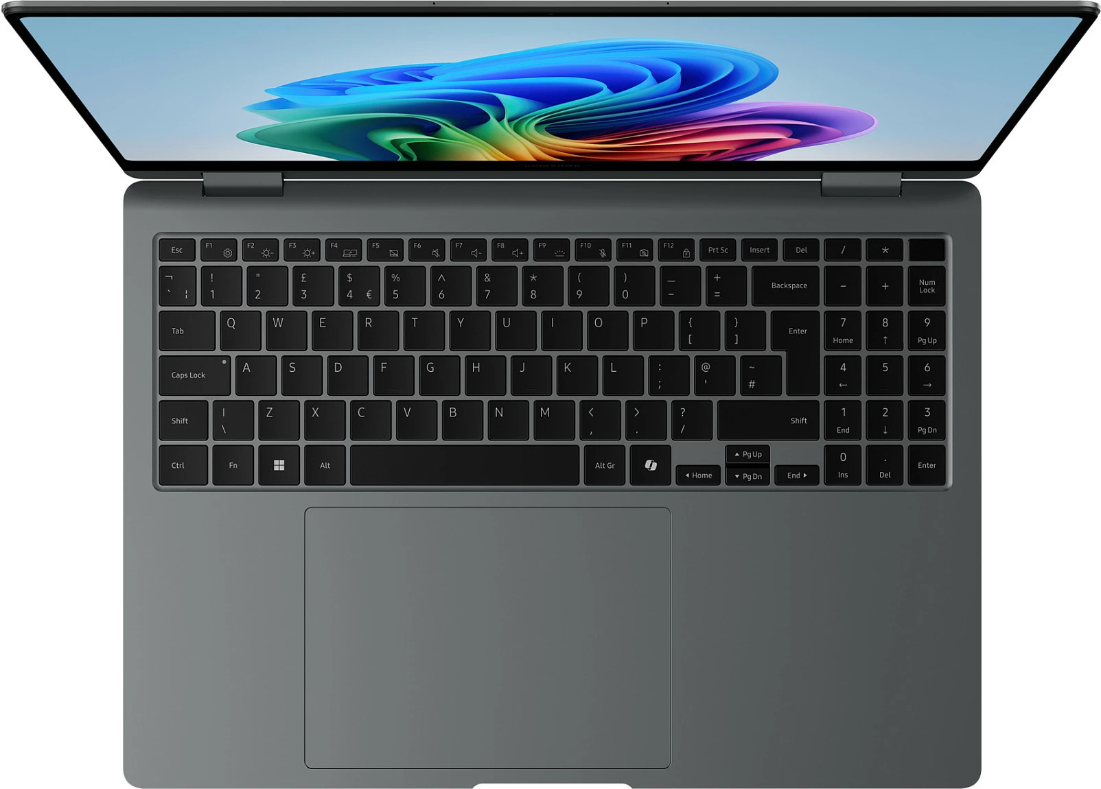 Laptop 2-në-1 Samsung Galaxy Book5 Pro 360, Core Ultra 5, 32GB RAM, 512GB SSD, 16" AMOLED, Windows 11, Gri
