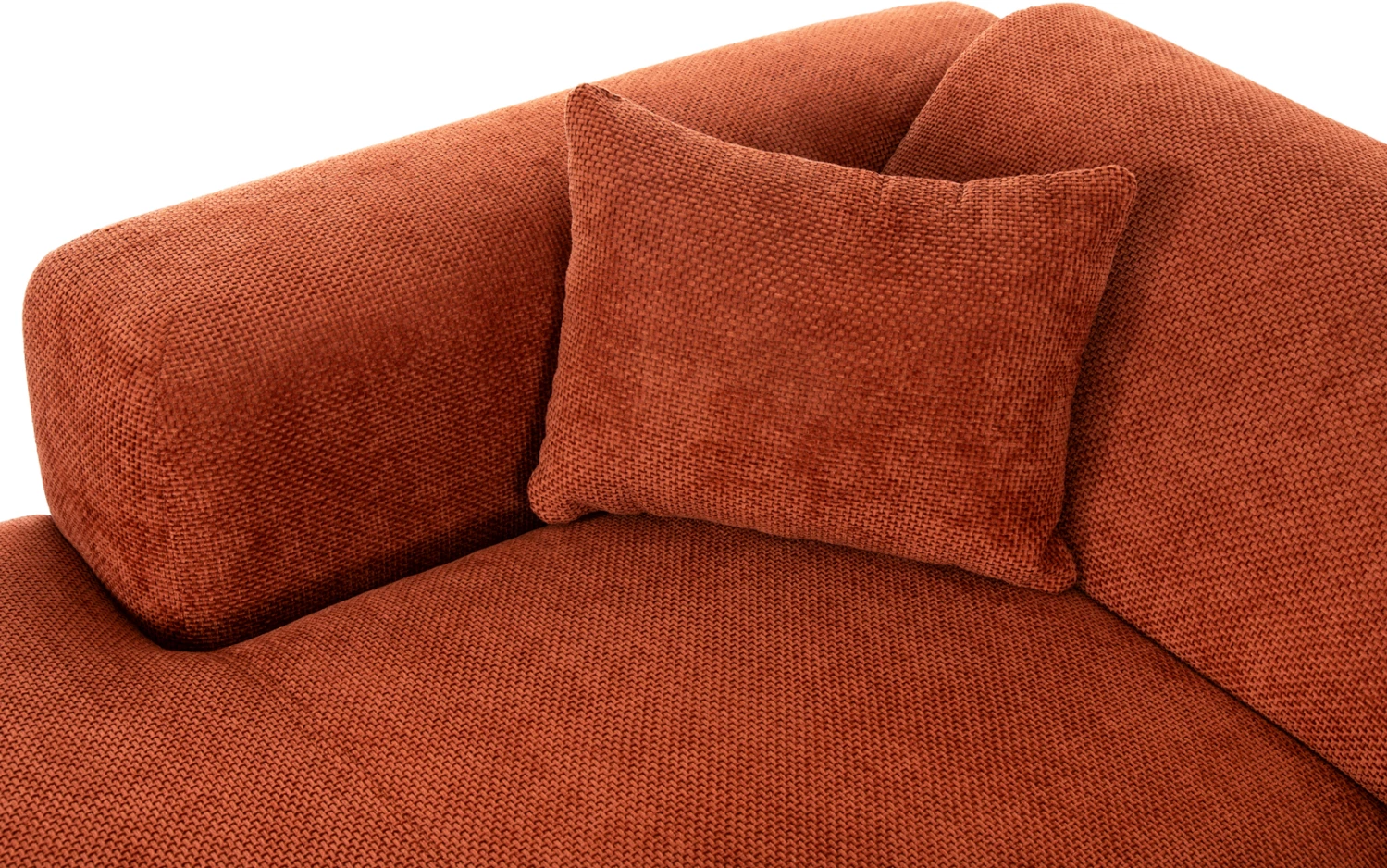 Divan qoshe majtas, BRICKEN, FH3275.03L, ngjyrë tulle, 110-282x98-160x72H cm