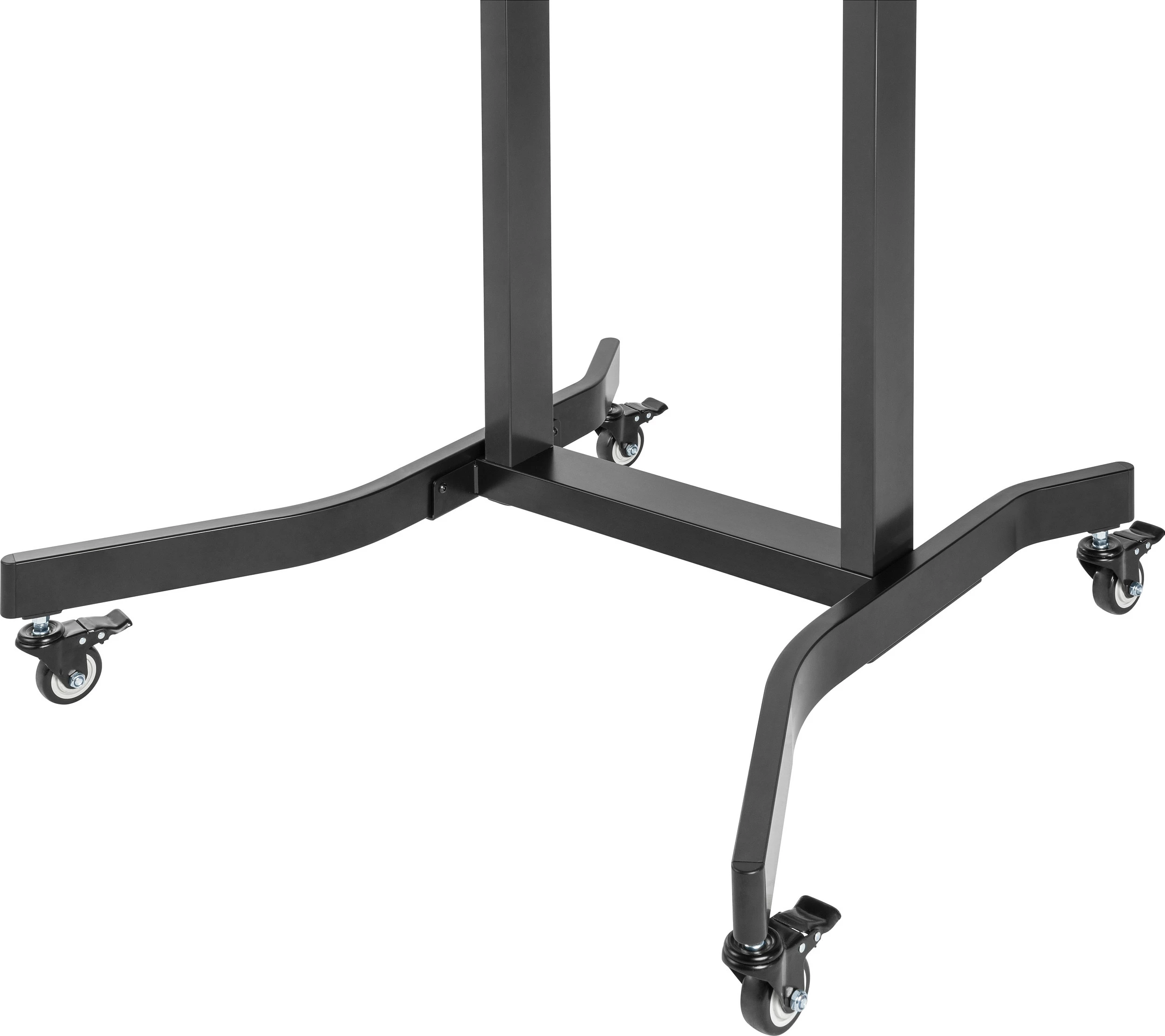 Mbajtëse dyshemeje për TV/Monitor EQUIP 650632, 55"-100", VESA 800x600, me rrota, 120 kg, e zezë