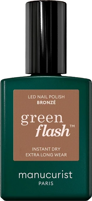 Llak për thonj për femra Manucurist Green Flash Bronze 15ml