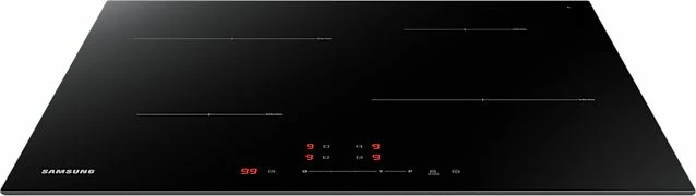 Pllakë induksioni Samsung NZ64T3707A1, 4 zona, 59 cm, 7.2 kW, e zezë