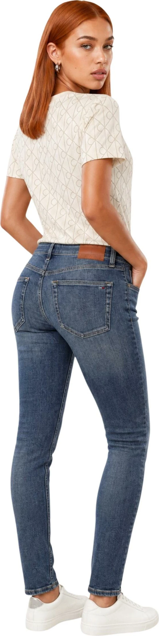 Maicë për femra Calvin Klein Jeans LV047G811G, krem [Madhësia: L]