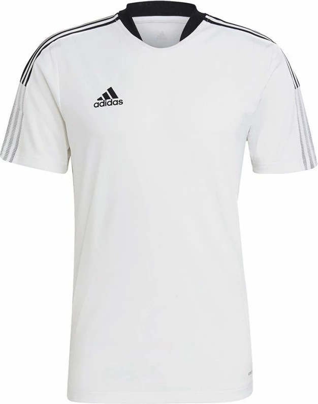 Fanellë stërvitore për meshkuj adidas Tiro 21, e bardhë