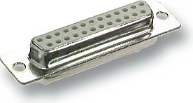 Konektor D-Sub EFB Elektronik EDF 37 LL/Z, 37-pin femër, argjendtë