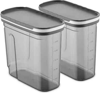 Set kuti për organizim (2 copë), ngjyrë antracit, BNMSRGAR02-27