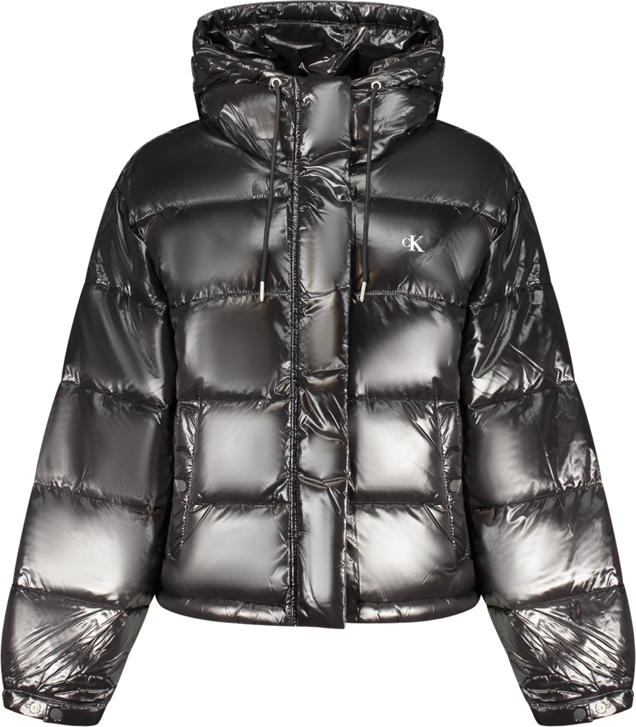 Jakne për femra Calvin Klein, e zezë