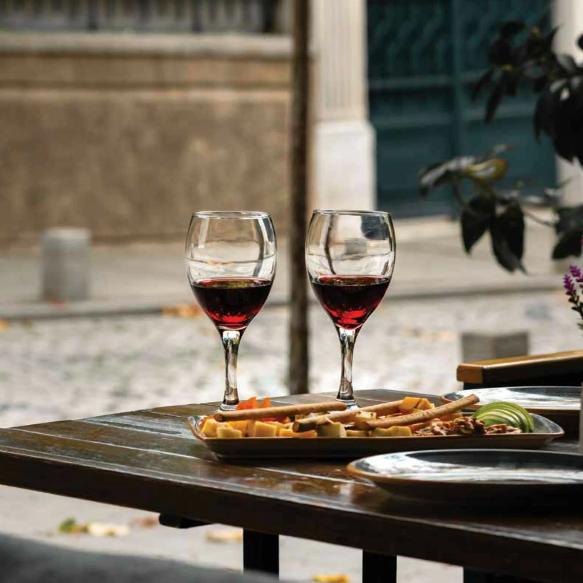 Gotë vere LAV Valencia 480 ml, transparente, set 12 copë