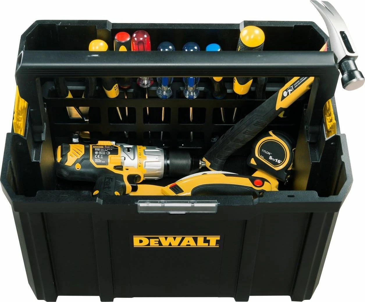 Kuti veglash Dewalt TSTAK DWST1-71228 44x32x27.5 cm waterproof, e zezë