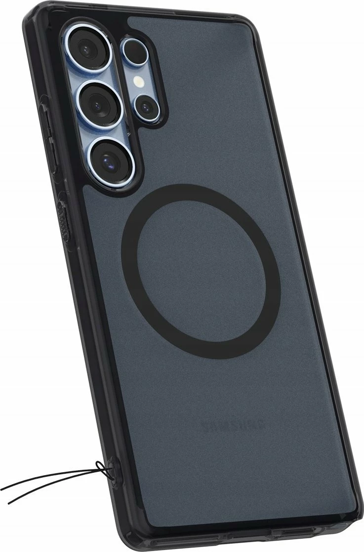 Mbështjellës Spigen Ultra Hybrid Mag ACS08960 për Samsung Galaxy S25 Ultra, MagSafe, hibrid TPU/PC, Frost Black