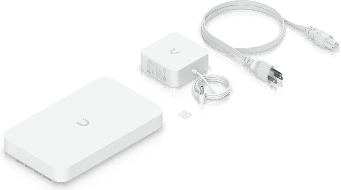 Gateway Ubiquiti UXG-Fiber, 2000 MB RAM, 10 Gbit/s, Bardhë