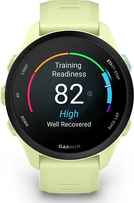 Smartwatch Garmin Forerunner 70, AMOLED 1.2", GPS, rrip silikoni, Lime