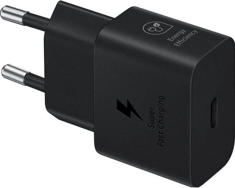 Karikuesi rrjeti Samsung 25W EP-TA2510, me ngjyrë të zezë