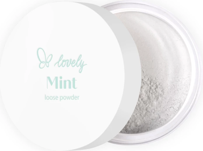Puder i lirshëm për femra Lovely Mint Loose Powder transparent 6g