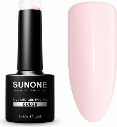 Llak për thonj gel hybrid Sunone R01 Rose 5ml për femra