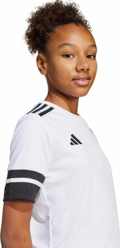 Maicë për fëmijë adidas, e bardhë