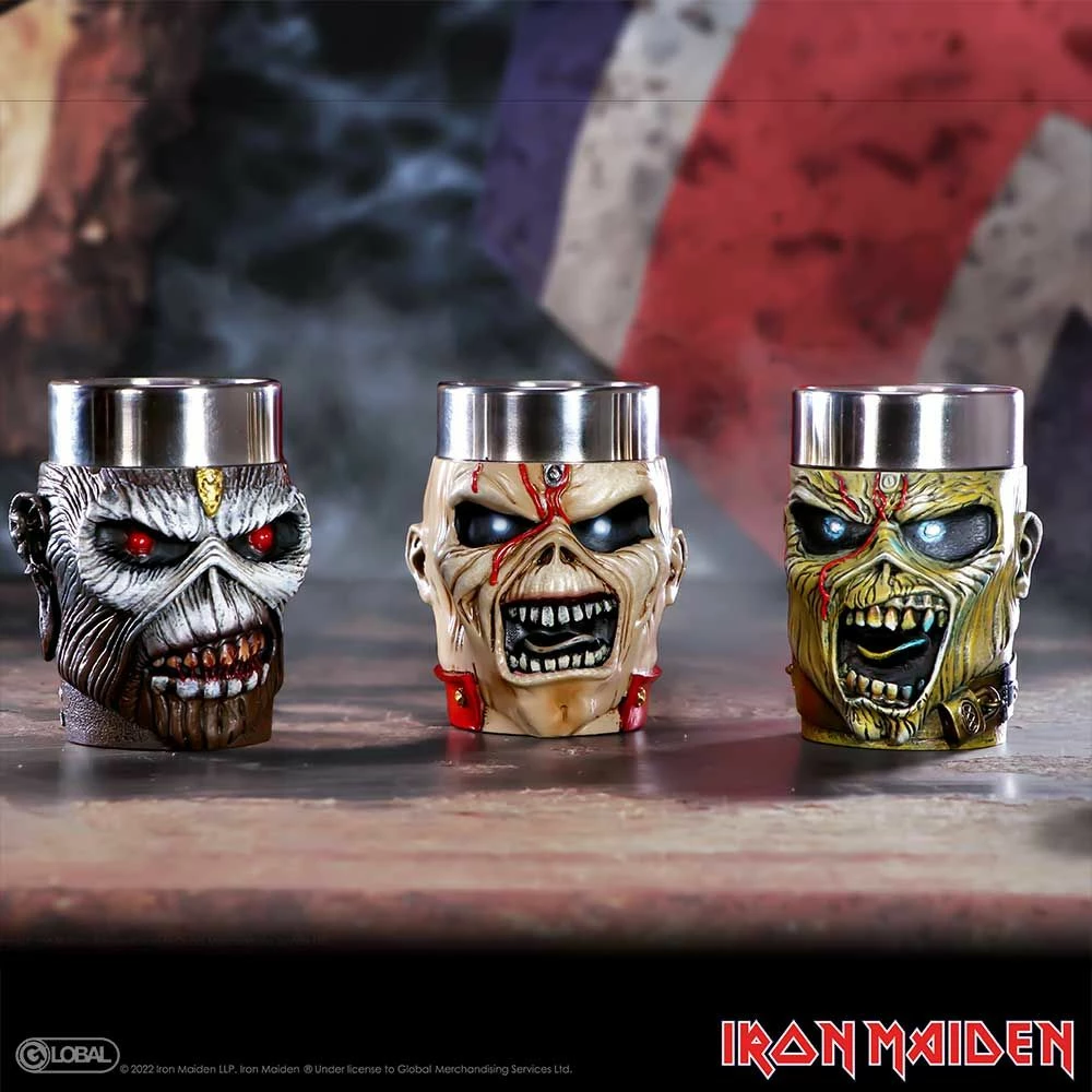 Set gotash shot NEMESIS NOW Iron Maiden Eddie, 3 copë