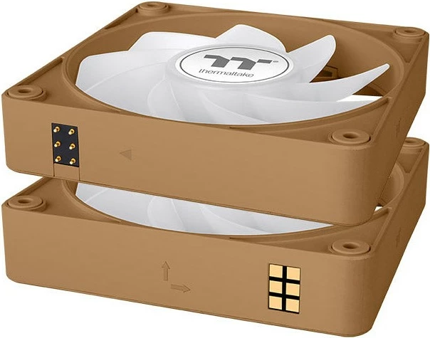 Ventilator kasë Thermaltake CT120 EX Reverse ARGB Sync 120mm 3 copë Gravel Sand
