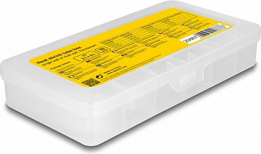 Tub termo-tkurrës DeLOCK, 4:1, 100 copë, transparent