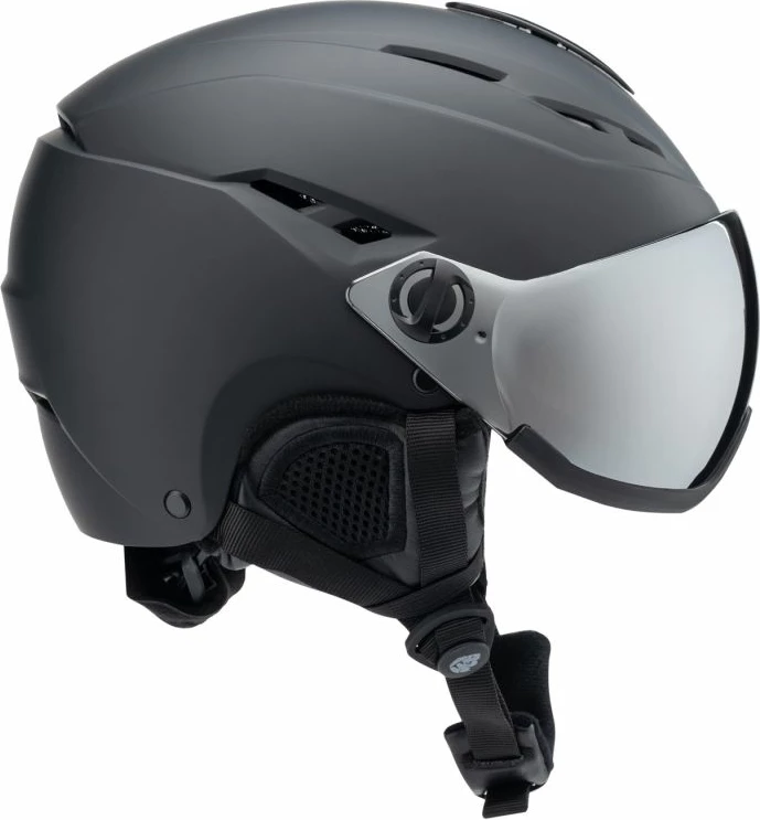 Helmetë për ski Iguana, unisex, të bardhë/gri