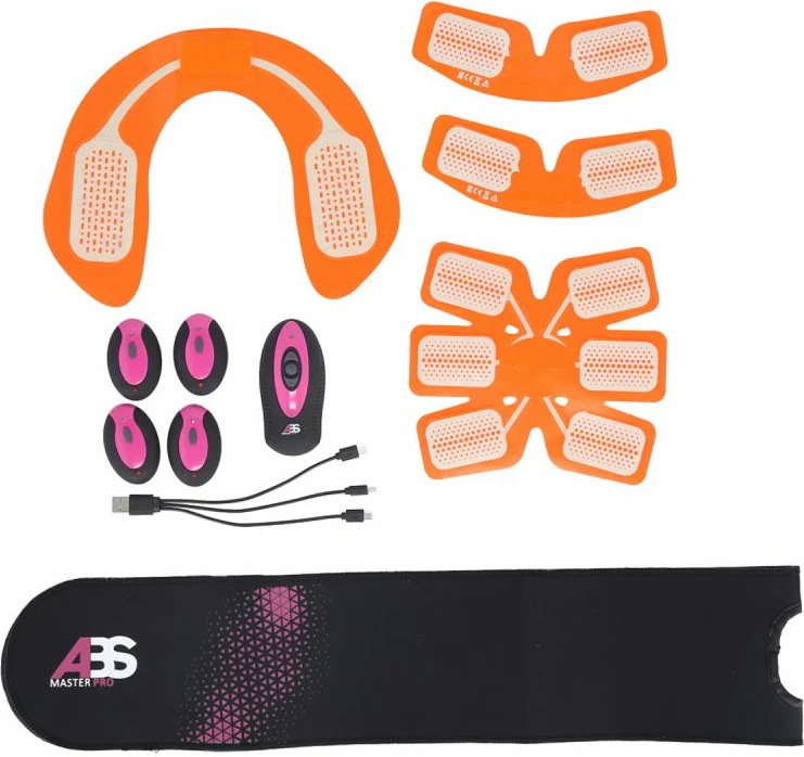 Masazhator elektrostimulues muskujsh HMS ABS Master Pro Multi Set
