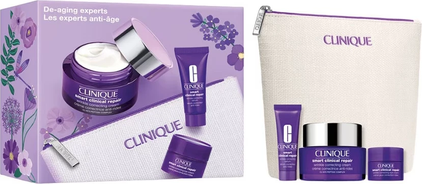 Set për kujdesin e lëkurës për femra Clinique Smart Clinical Repair, 3 copë