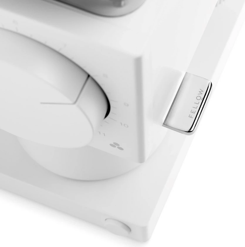 Mulli për kafe Fellow Ode, i bardhë