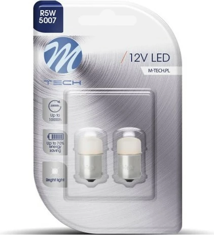 Lampa Led 12v Ba15s 9led Verdh