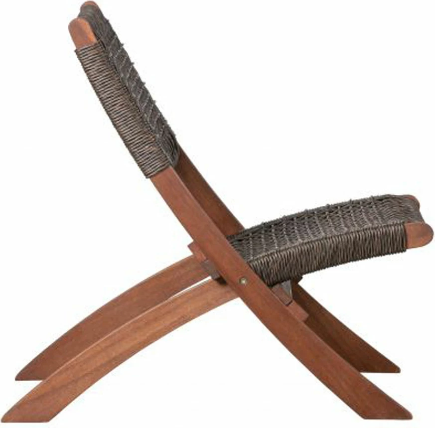 Karrige palosëse me rrjetë, ngjyrë kafe antike, dru arre, 78x60x72.5